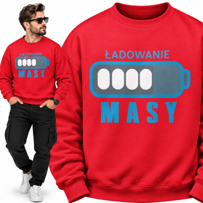 BLUZA ŚMIESZNA  ŁADOWANIE MASY